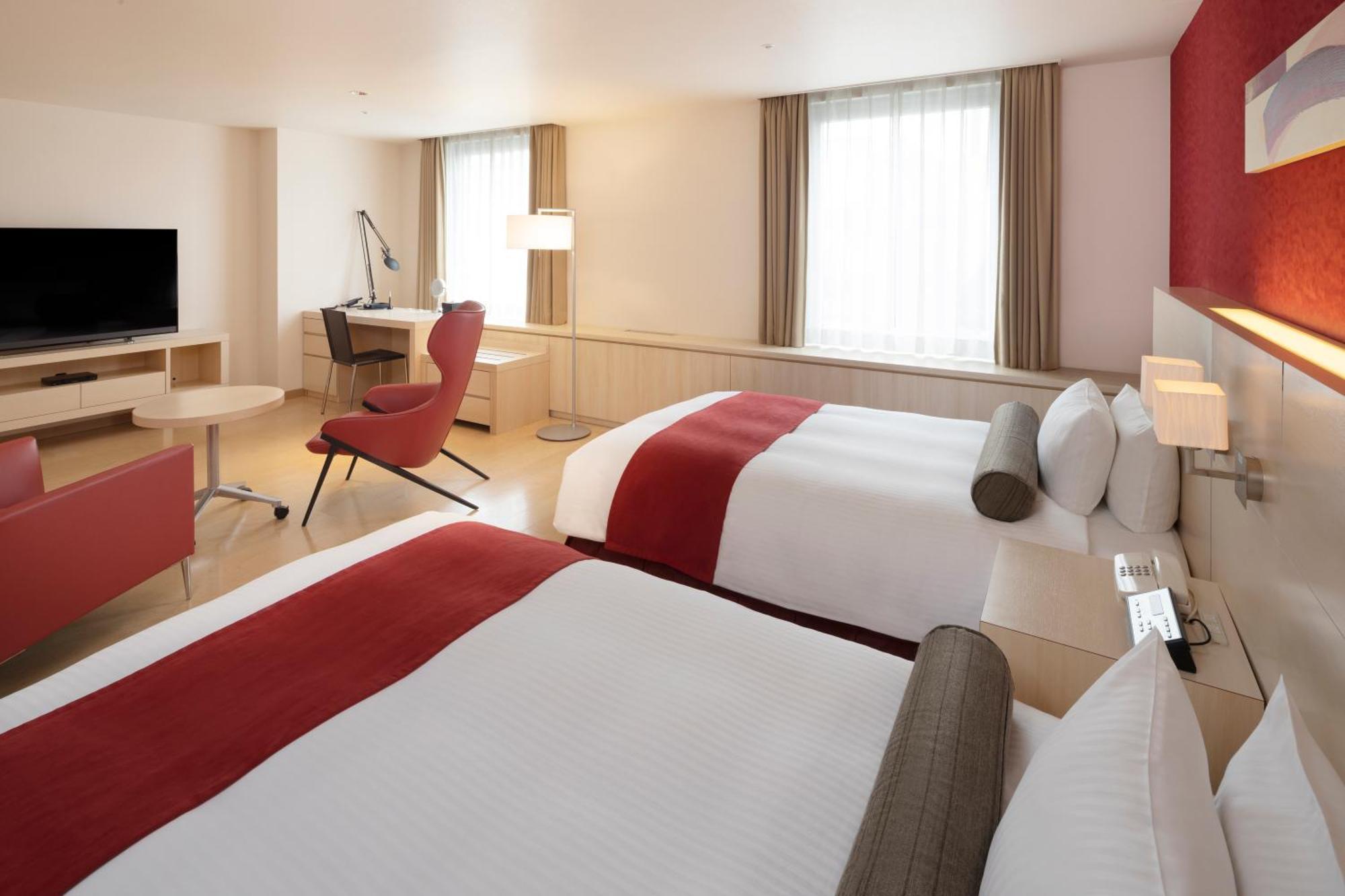 Sapporo Grand Hotel Ruang foto Deluxe twin room